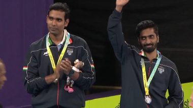 CWG 2022: Sharath Kamal, Sathiyan Gnanasekaran Lose to Familiar Foes Again, Settle for Silver in Men’s Doubles Table Tennis