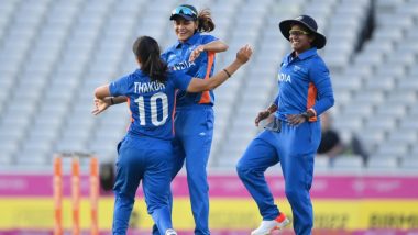 CWG 2022: Renuka Singh, Sneh Rana Scalp Two Each As India Restrict Australia to 161/8 in Women’s Cricket Gold Medal Match