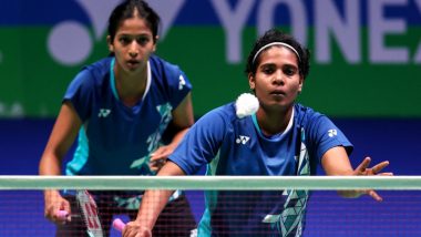 Treesa Jolly-Gayatri Gopichand at BWF World Championships 2022 Match Live Streaming Online: Know TV Channel & Telecast Details for Women's Doubles Badminton Match Coverage