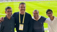 Ravi Shastri Poses With Sundar Pichai, Mukesh Ambani at Lord’s Cricket Ground During The Hundred 2022 Match  (See Pic)