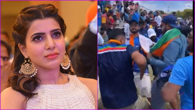 Samantha's 'OO Antava' Played at Florida Cricket Match