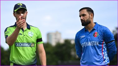 How to Watch IRE vs AFG 1st T20 2022 Live Streaming in India? Get Free Telecast Details of Ireland vs Afghanistan Cricket Match With Time in IST