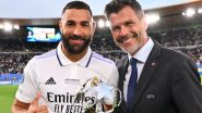 Karim Benzema Becomes Real Madrid’s Second-Highest Scorer With Goal Against Eintracht Frankfurt in UEFA Super Cup 2021–22 Title Win