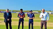 Scotland vs USA, ODI Live Streaming Online on FanCode: Get Free Telecast Details of SCO vs USA Match in ICC Men's Cricket World Cup League 2 & Cricket Score Updates on TV