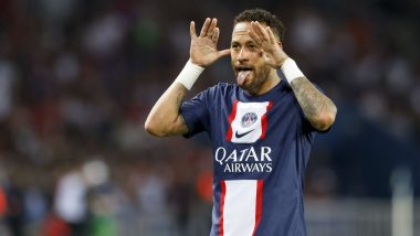 PSG 1-0 Marseille, Ligue 1 2022-23: Neymar's Goal Secures Derby Win for Parisians (Watch Goal Video Highlights)
