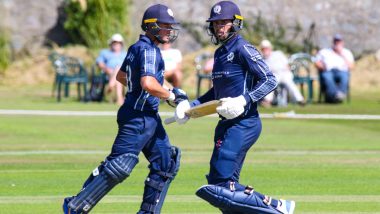 Scotland vs UAE, ODI Live Streaming Online on FanCode: Get Free Telecast Details of SCO vs USA Match in ICC Men’s Cricket World Cup League 2 & Cricket Score Updates on TV
