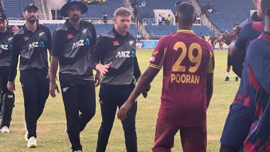 How to Watch WI vs NZ 3rd T20I 2022 Live Streaming in India? Get Free Telecast Details of West Indies vs New Zealand Cricket Match With Time in IST