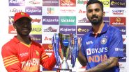 India vs Zimbabwe 2nd ODI 2022 Preview: Likely Playing XIs, Key Battles, Head to Head and Other Things You Need to Know About IND vs ZIM Cricket Match in Harare