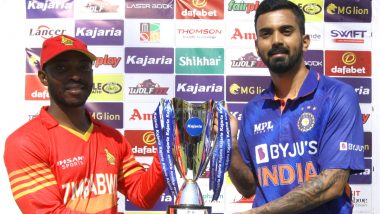 How to Watch IND vs ZIM 2nd ODI 2022 Live Streaming in India? Get Free Telecast Details of India vs Zimbabwe Cricket Match With Time in IST