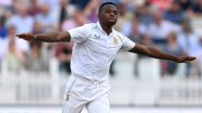 ENG vs SA 1st Test, Day 2: Kagiso Rabada Scalps Five as Hosts Get Bowled Out For 165
