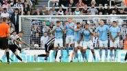 Newcastle United 3&ndash;3 Manchester City: Defending Champions Come From Behind To Win Point in Thrilling Draw (Watch Goal Video Highlights)