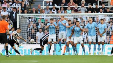 Newcastle United 3–3 Manchester City: Defending Champions Come From Behind To Win Point in Thrilling Draw (Watch Goal Video Highlights)