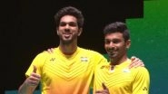 MR Arjun-Dhruv Kapila&nbsp;at BWF World Championships 2022 Match Live Streaming Online: Know TV Channel & Telecast Details for Men's Doubles Badminton Match Coverage