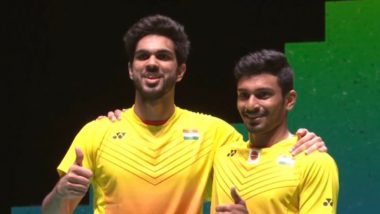 MR Arjun-Dhruv Kapila at BWF World Championships 2022 Match Live Streaming Online: Know TV Channel & Telecast Details for Men's Doubles Badminton Match Coverage