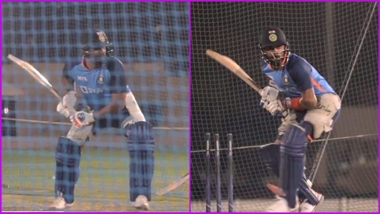 Asia Cup 2022: Virat Kohli, Rohit Sharma Hit the Nets Ahead of India vs Pakistan Clash (Watch Video)