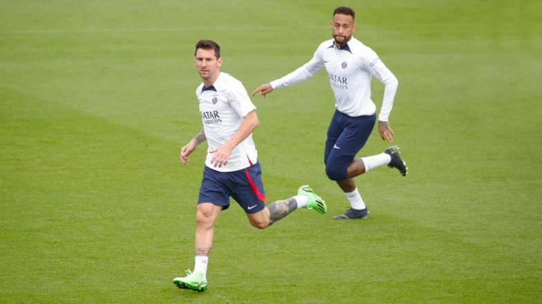 Lionel Messi Trains With Neymar Jr and Other PSG Teammates (See Pics)