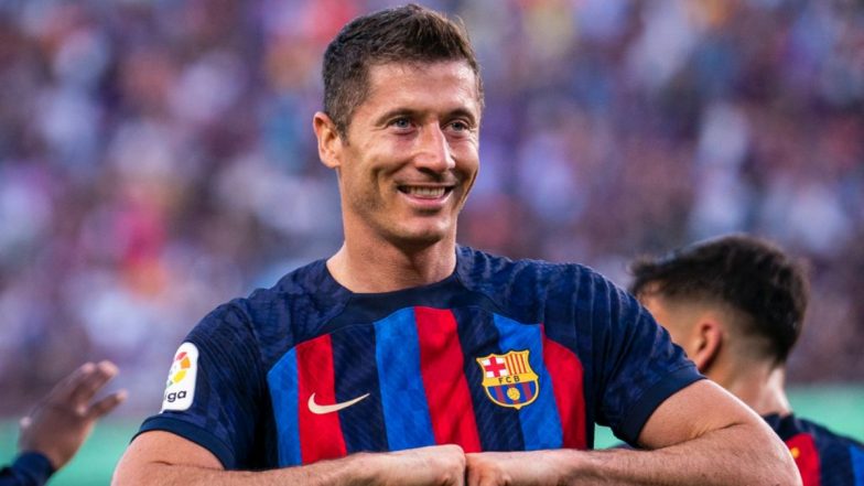 Barcelona 4–0 Real Valladolid: Robert Lewandowski Nets Brace As Catalan Giants Clinch Dominating Win (Watch Goal Video Highlights)