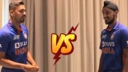 Asia Cup 2022: Arshdeep Singh, Avesh Khan Play 'Aim Game' Following India's Win Over Pakistan (Watch Video)