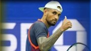 Nick Kyrgios&nbsp;vs Benjamin Bonzi, US Open 2022 Live Streaming Online: Get Free Live Telecast of Men&rsquo;s Singles Second Round Tennis Match in India