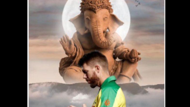 Ganesh Chaturthi 2022 Wishes: David Warner, Australian Cricketer, Extends Greetings to Fans on the Occasion of Ganeshotsav