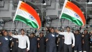 Independence Day 2022: Salman Khan Extends Wishes on August 15, Shares Picture With Indian Flag!