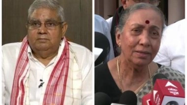 India News | Voting for Vice-Presidential Election Today; Jagdeep Dhankhar, Margaret Alva in Fray