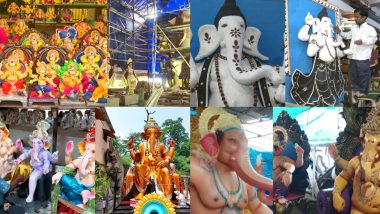 Ganesh Chaturthi 2022 Preparations in Photos: From Thane to Haridwar, Here's How India Is Preparing to Welcome Ganpati Bappa For Ganeshotsav