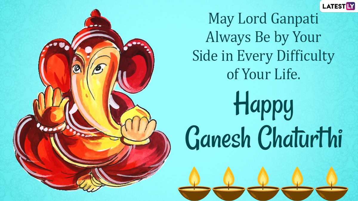 Ganesh Chaturthi 2022 Wishes And Greetings Celebrate Ganeshotsav By Sending Lord Ganesha Images 2400