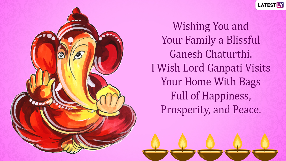 Ganesh Chaturthi 2022 Wishes and Greetings: Celebrate Ganeshotsav ...