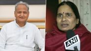 Rajasthan CM Ashok Gehlot's 'Rape' Remark: Nirbhaya's Mother Asha Devi Says 'It's a Very Embarrassing Statement, He Has Made Fun of Nirbhaya'