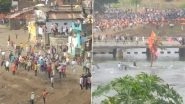 Gotmar Mela 2022: Over 200 Injured in Traditional Stone-Pelting Fair Between Two Villages in Madhya Pradesh's Chhindwara (Watch Video)