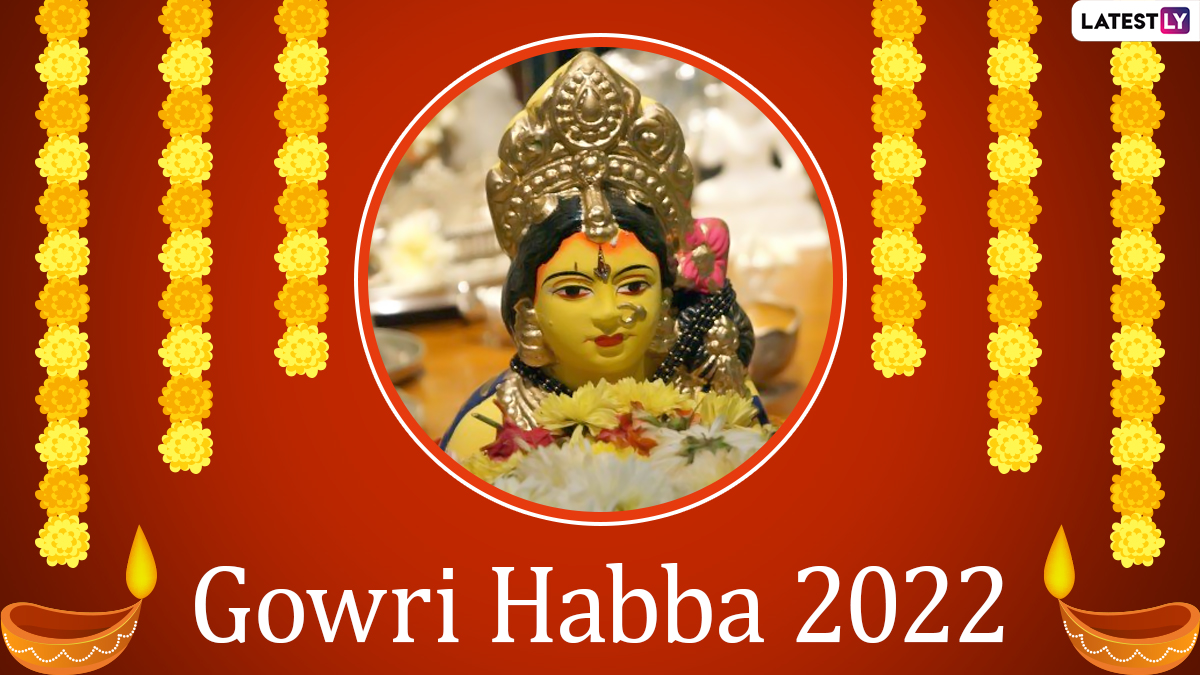 Festivals & Events News Here's Everything About Gowri Habba 2022 Date