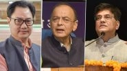 Arun Jaitley Punyatithi 2022: Piyush Goyal, Kiren Rijiju and Other BJP Leaders Remember India&rsquo;s Former Finance Minister on His Third Death Anniversary