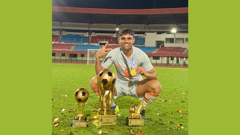 IND 5–2 BAN, SAFF U-20 Championship 2022 Final Result: Striker Gurkirat Singh’s Hattrick Helps India Beat Bangladesh in Final To Lift Title