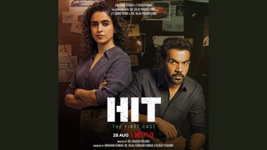 HIT – The First Case OTT Premiere: Rajkummar Rao, Sanya Malhotra’s Film to Stream on Netflix from August 28