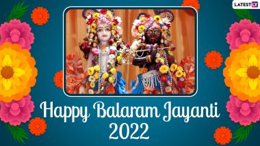 Balaram Jayanti 2022 Wishes & Hal Shashthi HD Images: Celebrate Birth of  Lord Krishna's Elder Brother With These WhatsApp Messages, Greetings, SMS  and Wallpapers | 🙏🏻 LatestLY