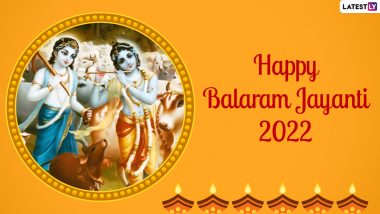 Balaram Jayanti 2022 Images & Hal Shashthi HD Wallpapers for Free Download  Online: Celebrate Lord Balarama Birthday Sharing Wishes, Messages and  Greetings With Family and Friends | 🙏🏻 LatestLY