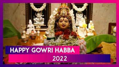 Gowri Habba 2022 Messages, Gowri Ganesh Festival Images & Greetings for the Auspicious Day