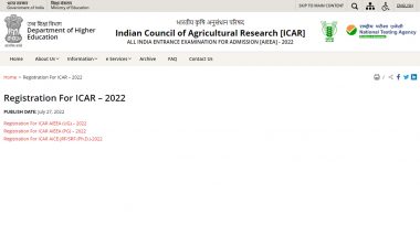 ICAR Entrance Exams 2022: Registration Date for AIEEA, AICE Extended Till August 26; Appy at icar.nta.nic.in