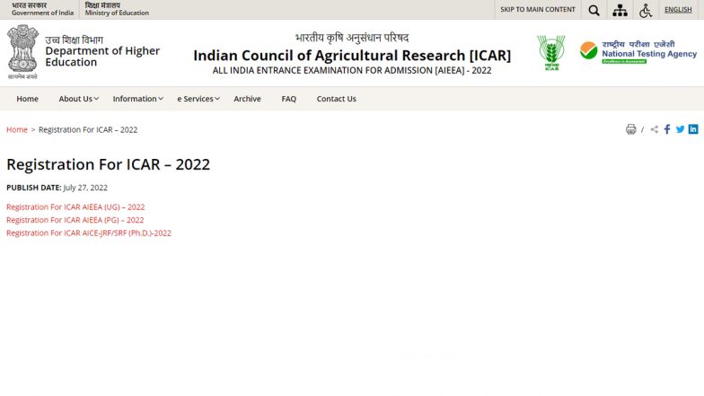Last Date To Register for ICAR Entrance Exams 2022 Is August 26