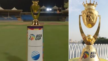 Sharjah Cricket Stadium Ready to Host Asia Cup 2022; Shares Video of Trophy