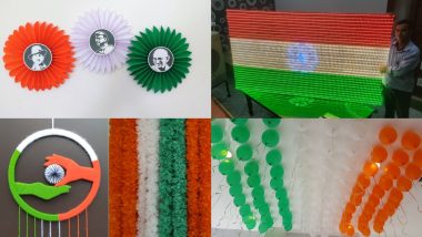 Independence Day 2022 Office Bay Decoration Ideas: From Tiranga Balloons to Tricolour Flowers, Here’s How You Can Perk Up Your Cubicle on 15th of August