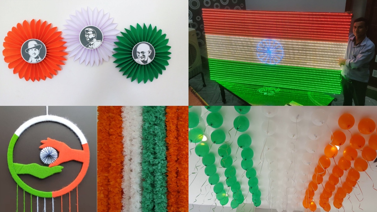 Independence Day 2022 Office Bay Decoration Ideas From Tiranga Balloons To Tricolour Flowers Here S How You Can Perk Up Your Cubicle On 15th Of August Latestly