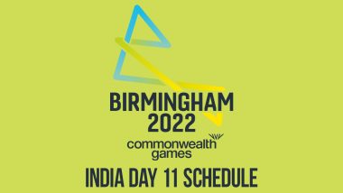 Commonwealth Games 2022 Day 11 India CWG Schedule: Indian Athletes in Action on August 08 in Birmingham With Time in IST