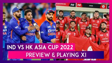 IND vs HK Asia Cup 2022 Preview & Playing XI: India Aim To Seal Super 4 Berth