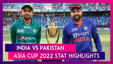 India vs Pakistan, Asia Cup 2022 Stat Highlights: Bhuvneshwar Kumar Shines in Crucial Win