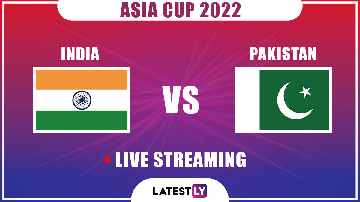 India vs Pakistan Asia Cup 2022 Live Streaming Online on Disney+ Hotstar and PTV Sports Get Free Telecast Details of IND vs PAK With Cricket Match Timing in IST 🏏 LatestLY