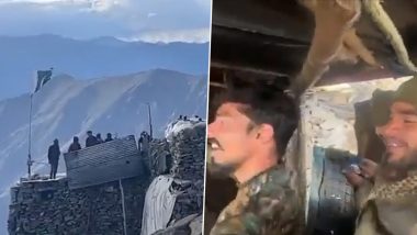 Indian and Pakistani Soldiers Dance to Sidhu Moose Wala's Song 'Bambiha Bole' at LoC; Watch Viral Video