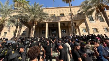 Iraq Turmoil: Iraqi Army Announces Curfew in Baghdad As Followers of Powerful Shia Cleric Moqtada Al-Sadr Storm Republican Palace (Watch Video)