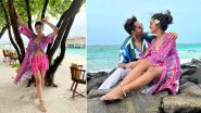 Ishita Dutta Shares Pics in Pink Beachwear With Hubby Vatsal Sheth As She Misses the Exotic Locale!